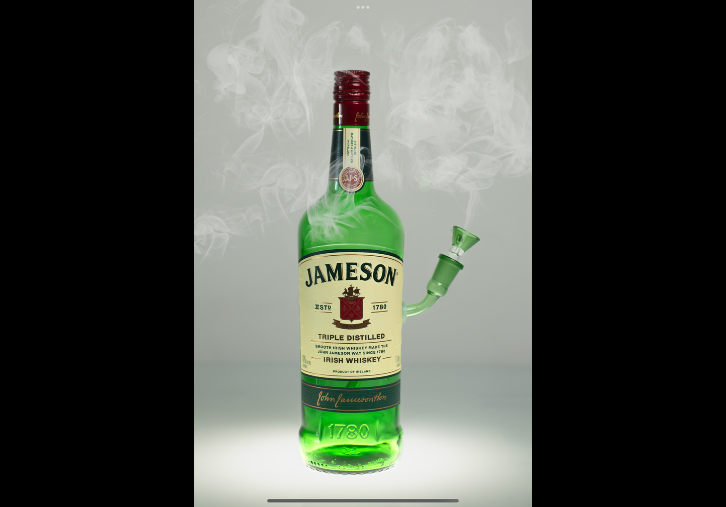 Jameson Bottle Bong